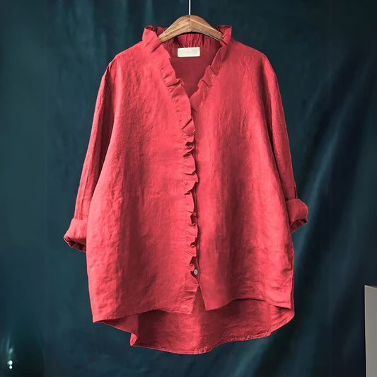 Elegant Ruffle Blouse